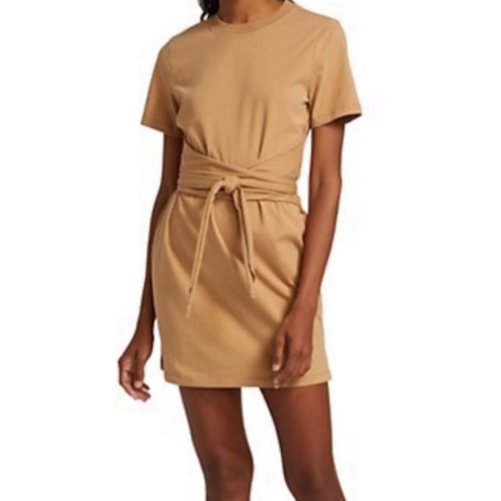 Alice + Olivia Tie Waist Shirt Dress